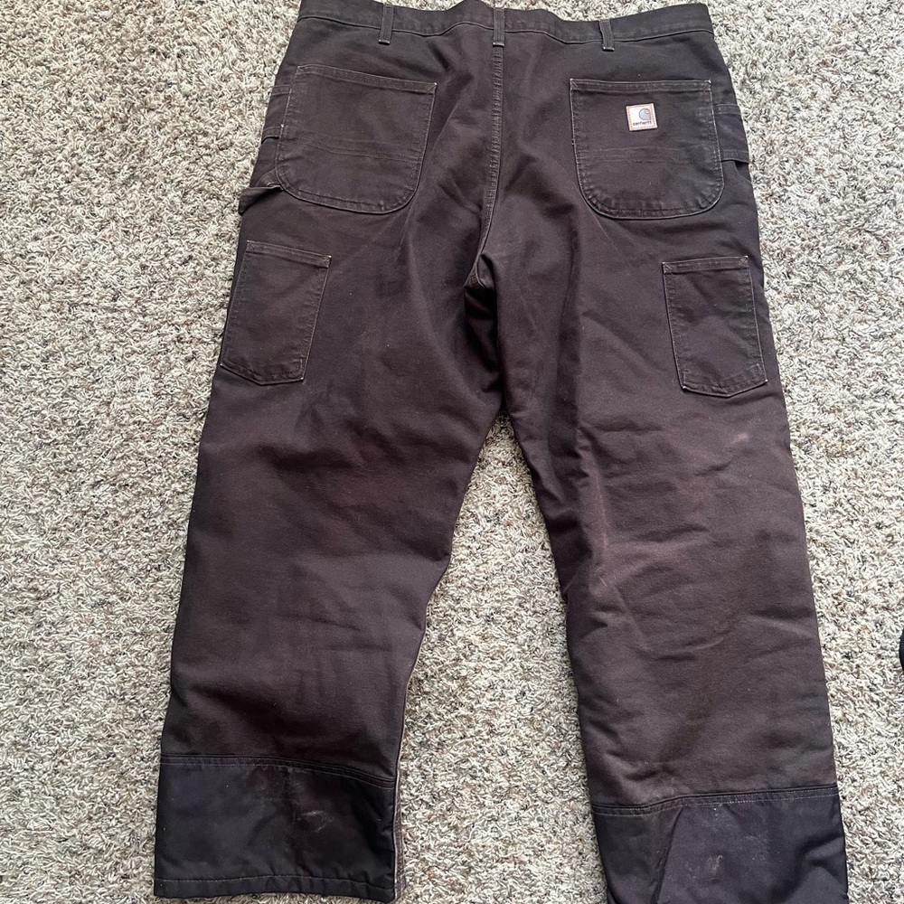 Carhartt double knee quilted work pants - Picture 5 of 8